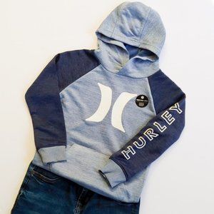 Hurley Dri-Fit Pullover Hoodie Blue - Size 4 - NWT